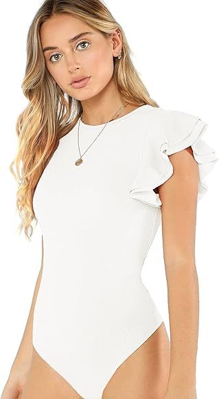 Summer Outfits / Short Sleeve Bodysuit  | Amazon (US)