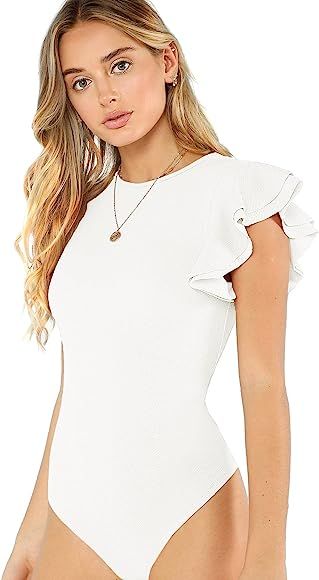 Summer Outfits / Short Sleeve Bodysuit  | Amazon (US)