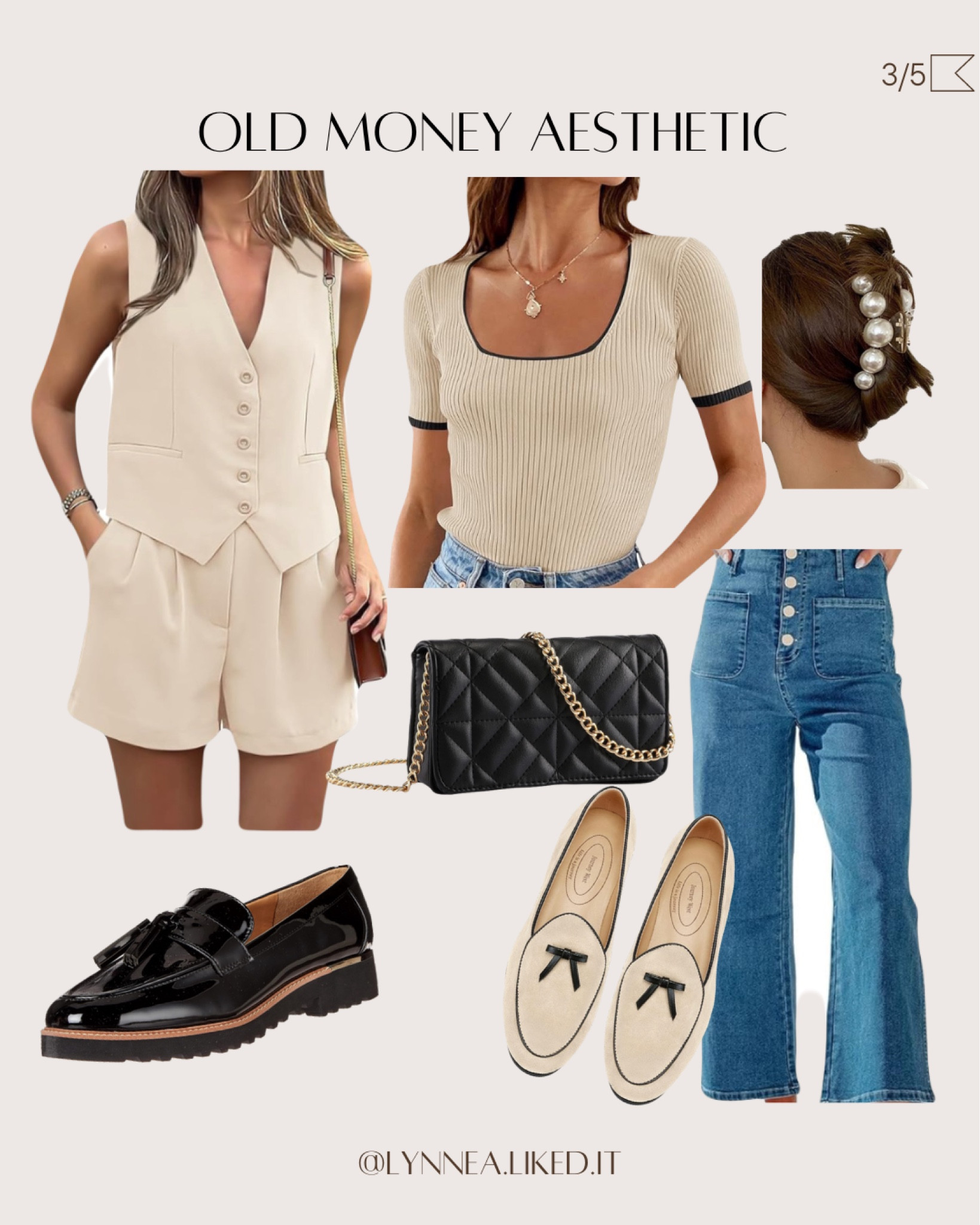 Old money aesthetic outfit  inspo! 

#LTKstyletip #LTKworkwear #LTKfindsunder50