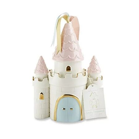 Baby Aspen Simply Enchanted Ceramic Porcelain Princess Castle Piggy Bank Room Decor & Gift, Multicol | Walmart (US)