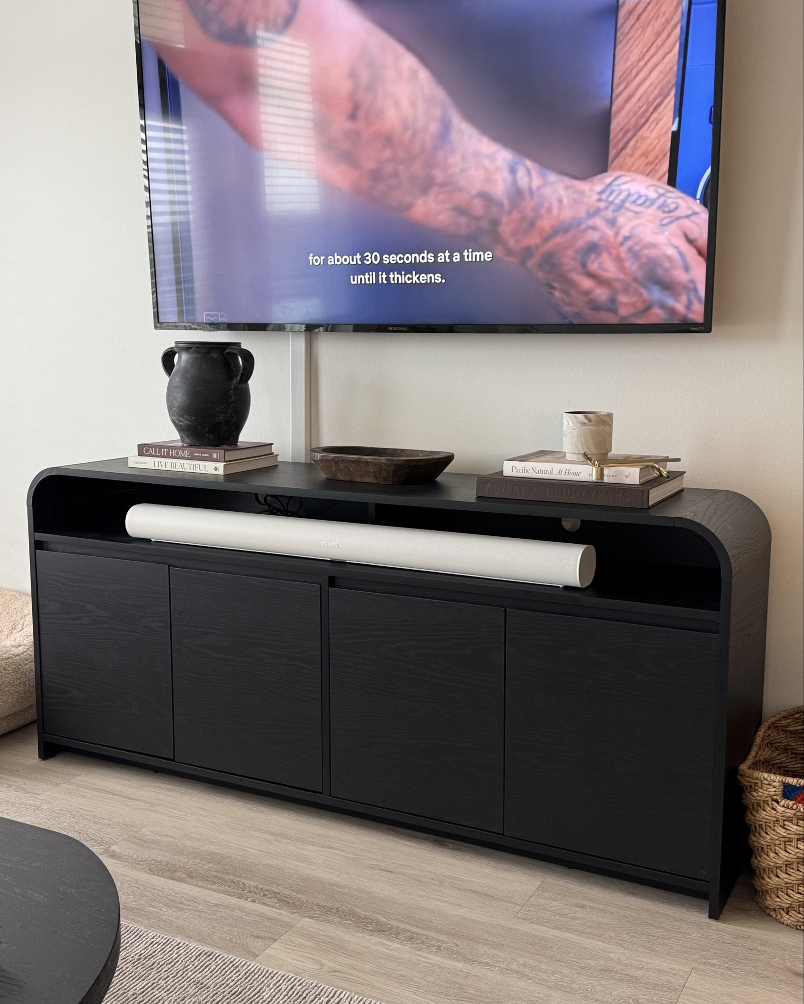 $168 tv stand, media , cabinet. 

#LTKHome