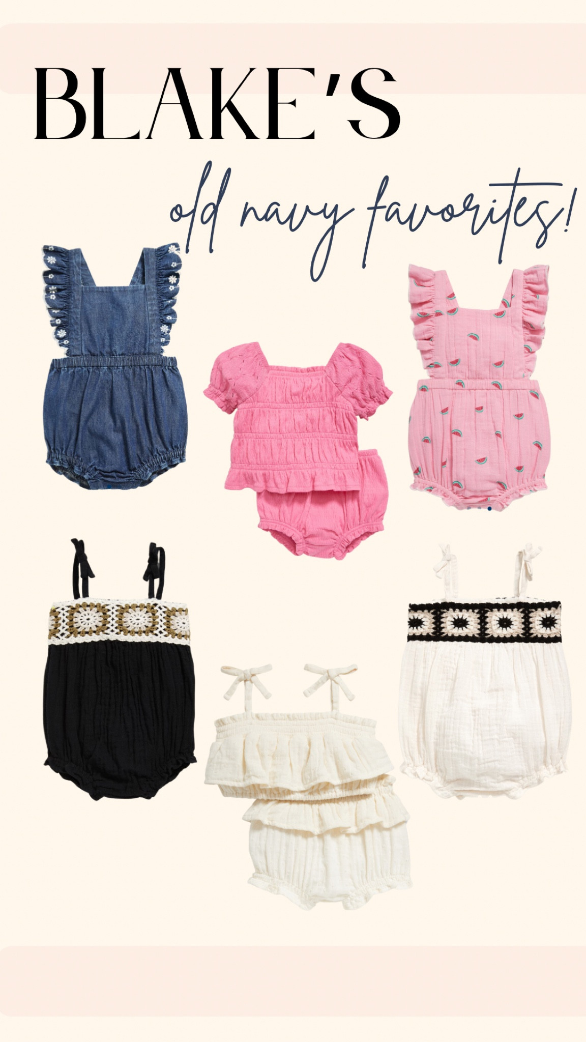 old navy has the CUTEST girl items ON SALE right now!!

#LTKBaby #LTKKids #LTKSummerSales