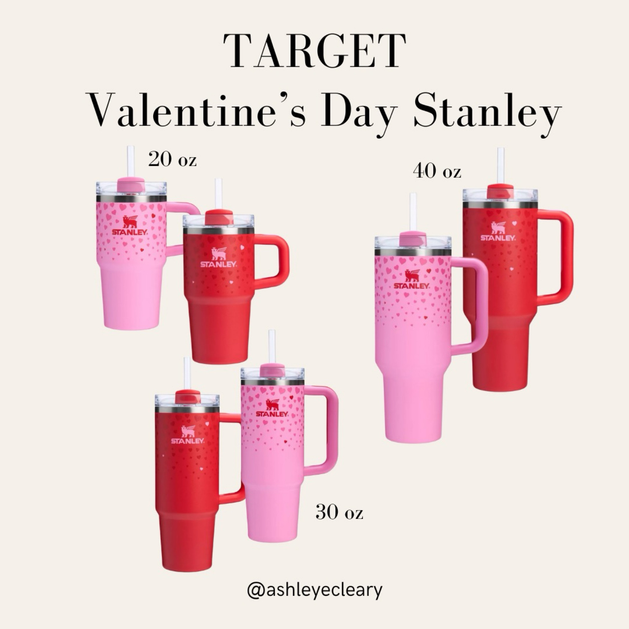Target Valentine’s Day Stanley’s have arrived! 

#LTKSeasonal #LTKGiftGuide #LTKHoliday