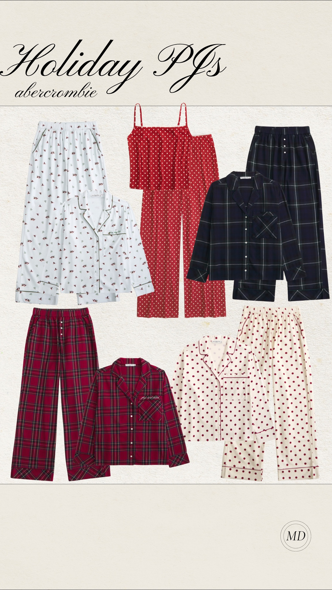 The cutest new Christmas pajamas from Abercrombie’s!

Holiday pajamas, Christmas pajamas, Abercrombie 

#LTKHoliday #LTKFindsUnder100 #LTKFindsUnder50