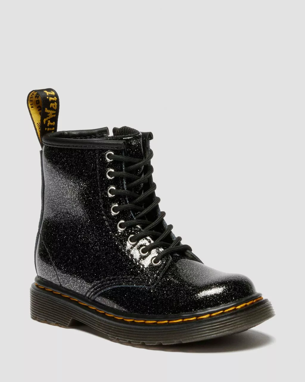 TODDLER 1460 GLITTER PATENT LEATHER  BOOTS in Black | Dr. Martens | Dr. Martens