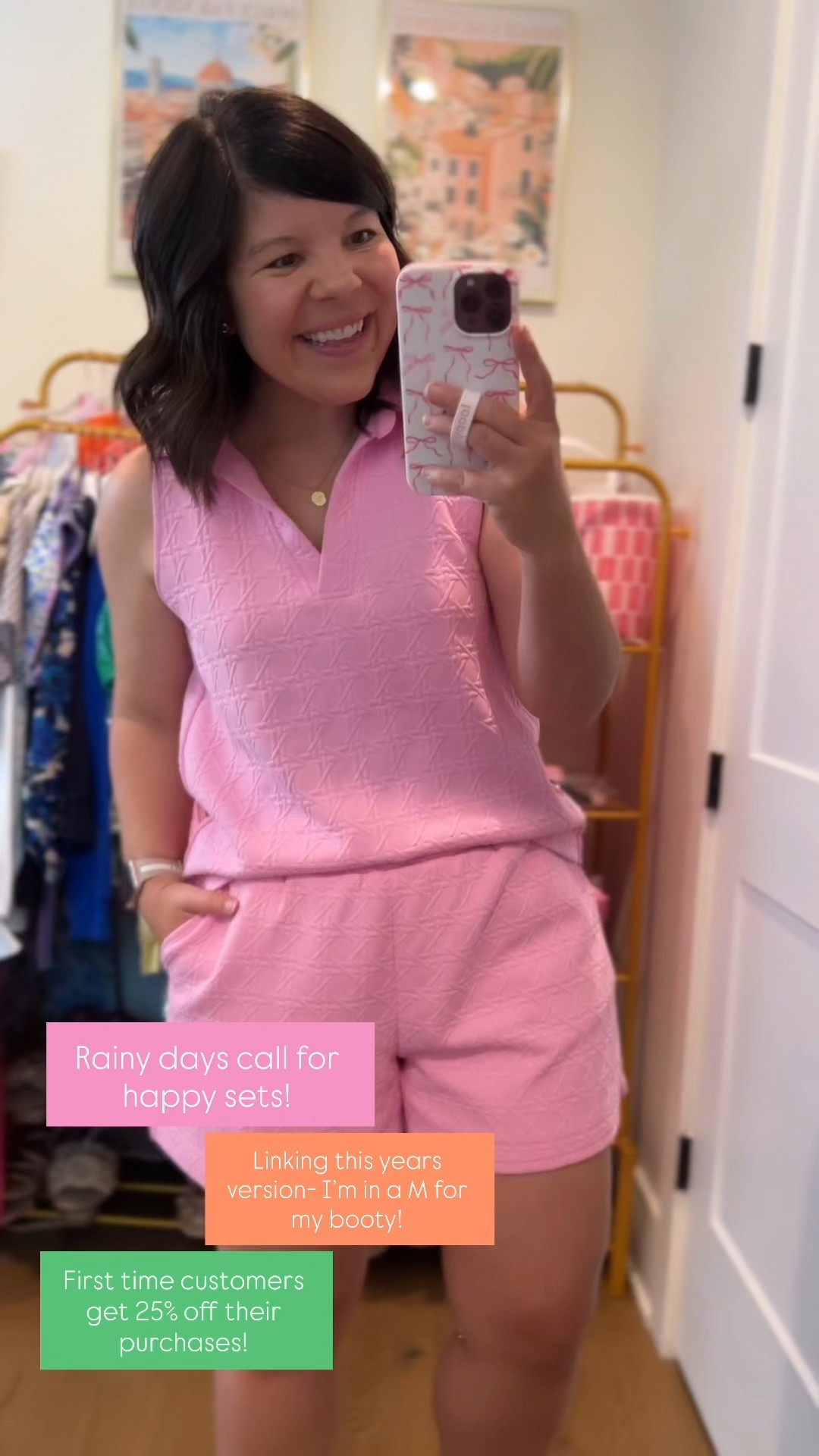 What I wore to work from home today 🩷

I wear a size medium. 

#LTKSaleAlert #LTKFindsUnder50 #LTKSeasonal