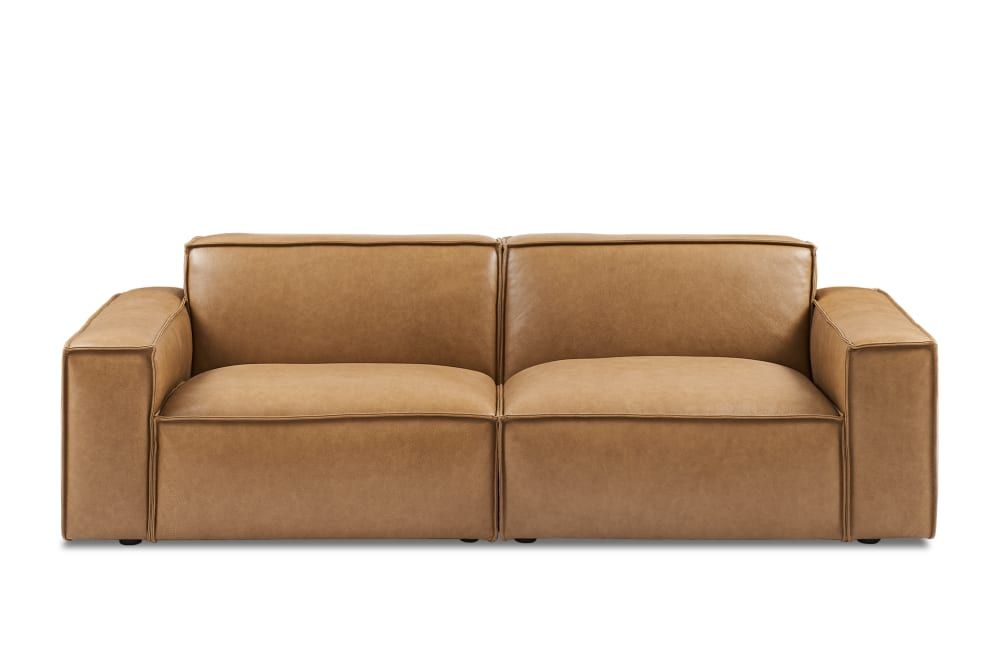 Jonathan Leather Sofa | Castlery | Castlery US