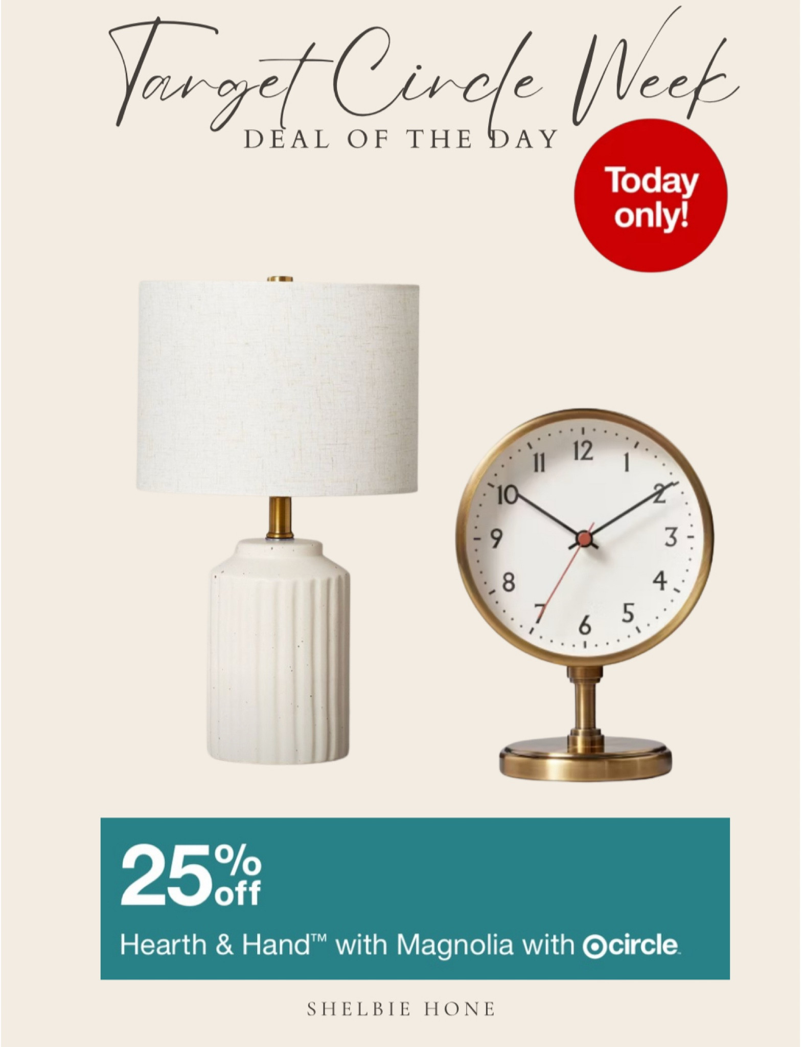 Hearth & Hand with Magnolia is 25% off today only!

#LTKFindsUnder50 #LTKHome #LTKxTarget