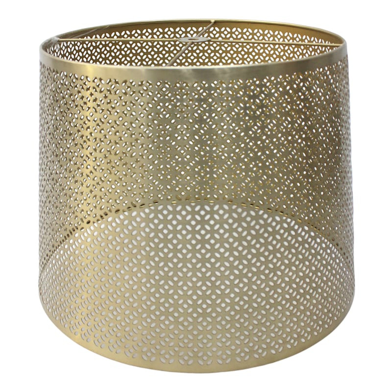 Gold Metal Lamp Shade, 12x14x10 | At Home