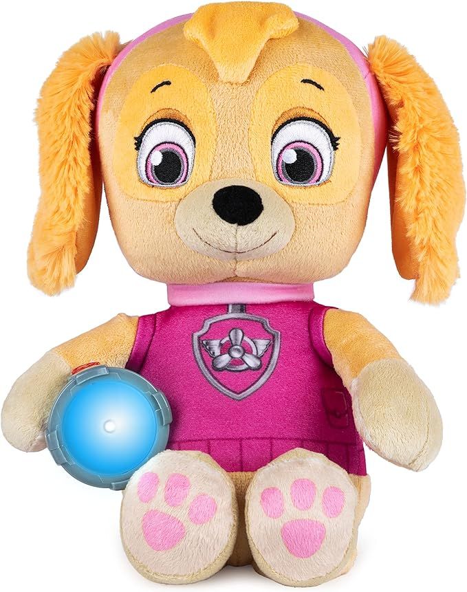 Paw Patrol, Snuggle Up Skye Plush with Flashlight and Sounds, for Kids Aged 3 and up | Amazon (US)