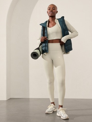 Elation Ultra High Rise Rib Legging | Athleta