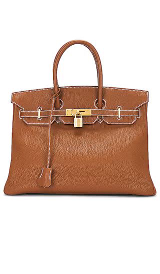 Hermes Birkin 35 Handbag in Gold | Revolve Clothing (Global)