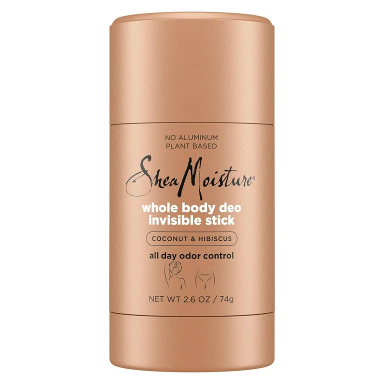 SheaMoisture Plant Based Women's Whole Body Invisible Deo Stick, Coconut & Hibiscus, 2.6 oz - Wal... | Walmart (US)