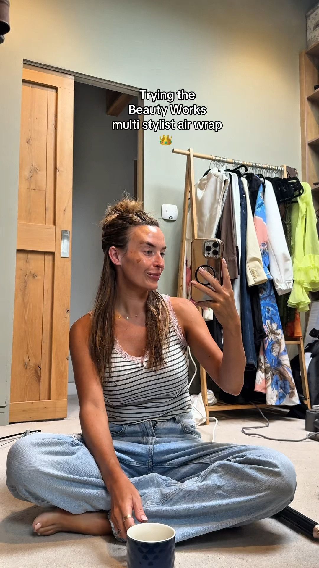 Trying the Beauty works airwrap! 💇🏼‍♀️  I LOVE! Dare I say, better than the Dyson!! 👏🏼

#LTKsummer #LTKbeauty #LTKgiftguide