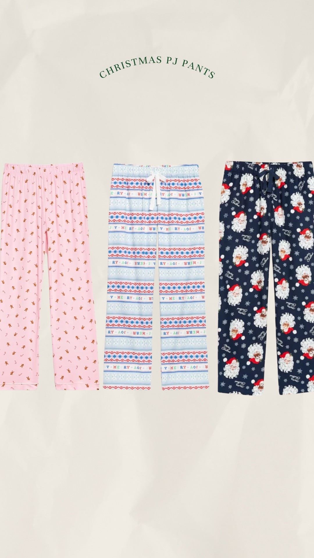 A few more Christmas pj pants in my cart! 🎄💘