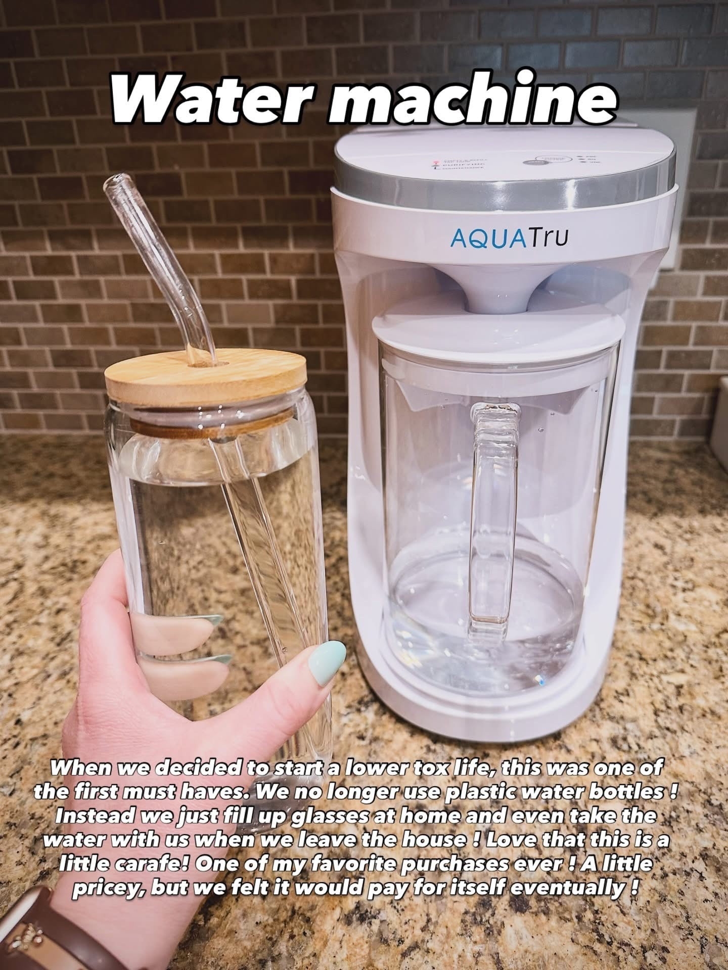 Water filter machine we absolutely love ! Low tox swap 



#LTKHome