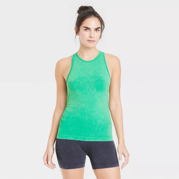 Women's High Neck Seamless Tank Top - JoyLab™ | Target
