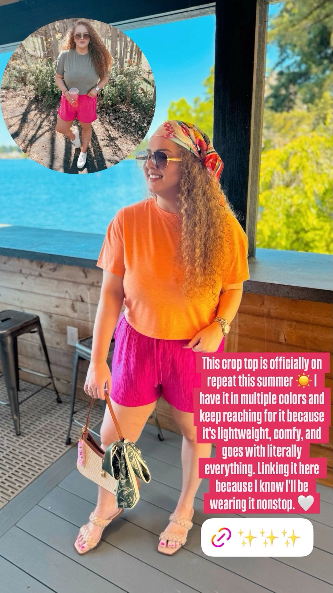This crop top is officially on repeat this summer ☀️ I have it in multiple colors and keep reaching for it because it's lightweight, comfy, and goes with literally everything. Linking it here because I know I'll be wearing it nonstop. 🤍crop top | amazon fashion | summer basics | everyday outfit | capsule wardrobe | casual style | vacation outfits | travel essentials | summer wardrobe | effortless style | outfit staple | closet favorite | neutral basics | colorful outfits | warm weather style | easy outfit ideas | everyday fashion | amazon finds | summer style | on repeat ✨☀️🤍 | colorful fashion | dopamine dressing | bright summer outfits | tropical vibes | lake day outfit | vacation style | resort wear | boho style | summer outfit inspo 🌺🍊💖🌊

#LTKMidsize #LTKSaleAlert #LTKootd