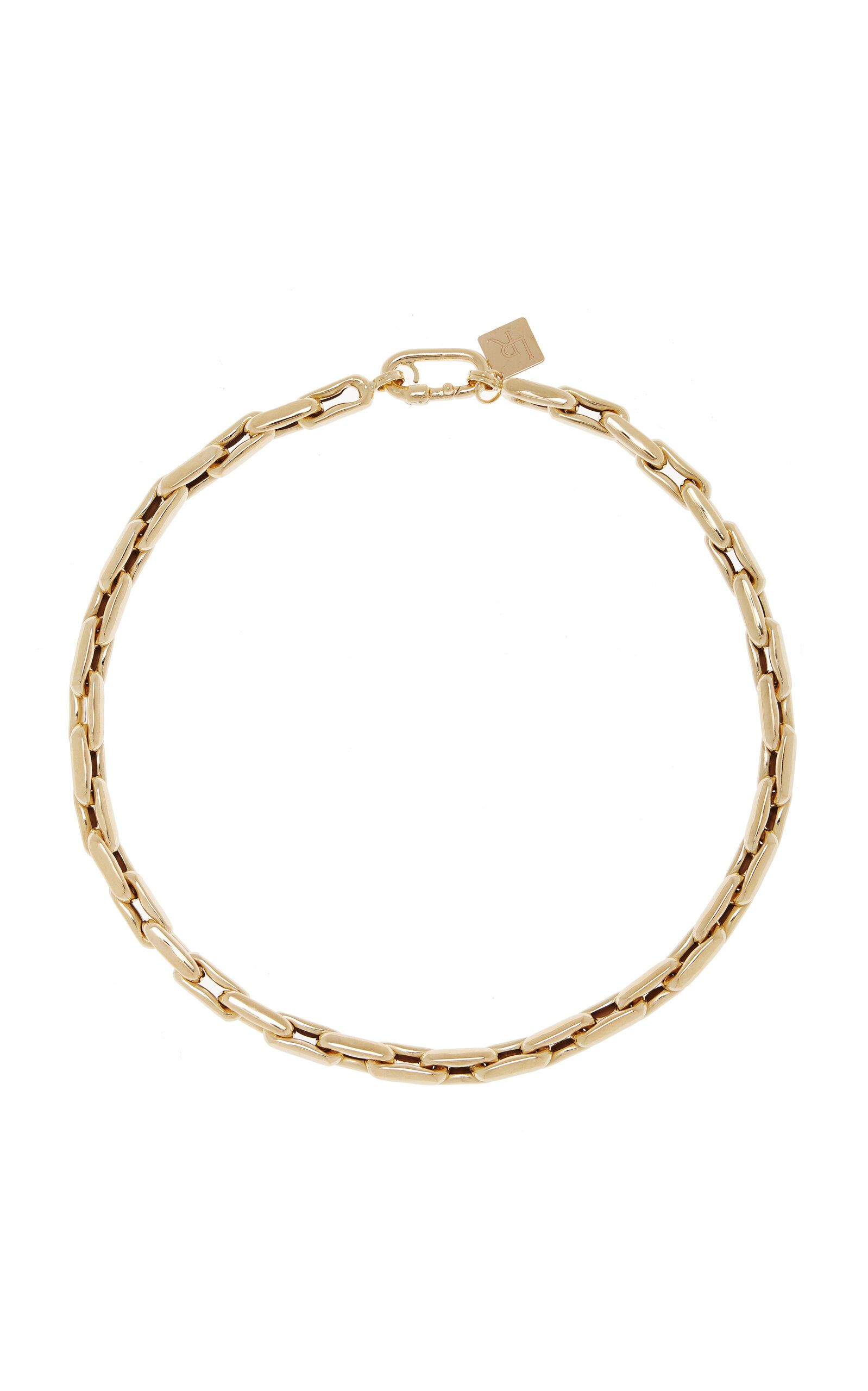 Extra Small 14K Yellow Gold Necklace | Moda Operandi (Global)