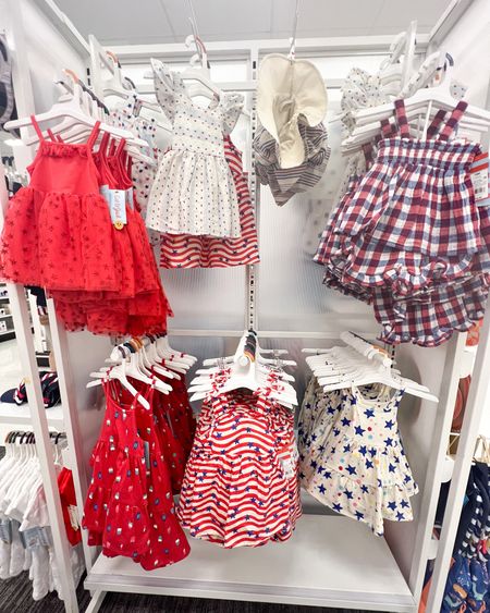 Kids Memorial Day outfits at Target! 🇺🇸

Celebrate Memorial Day in style with Target's adorable toddler clothes collection! These Memorial Day-themed sets feature patriotic colors of red, white, and blue, with fun designs and graphics that your little one will love. From cute tees and tanks to comfy shorts and skirts, this collection has everything you need to keep your toddler looking cute and feeling comfortable on this special day. 

Whether you're planning a family picnic or attending a parade, these clothes are perfect for showing off your little one's patriotic spirit. 

So, gear up and get ready for a fun-filled Memorial Day with Target's toddler clothes collection!

#LTKfamily #LTKbaby #LTKkids