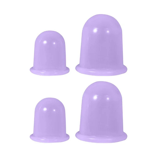 Apepal Silicone Body Massage Cup Set, 2 X Small And 2x Large, Body Vacuum Cup, Anti-Wrinkle Face ... | Walmart (US)
