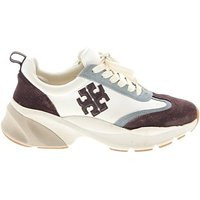 Tory Burch Sneakers: Burgundy Color Block Pattern Shoes - Size 5 1/2 | ThredUp (US)