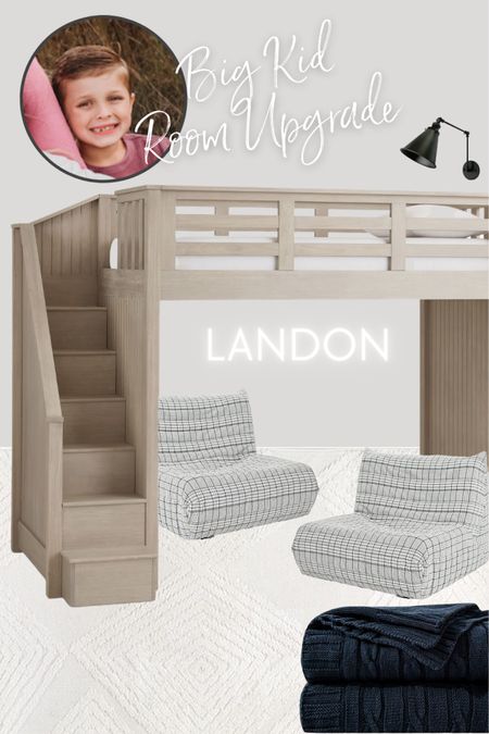 Big kids room upgrade for my son who wants a boys gaming themed room! Loft bunk bed with stairs, Amazon gamer chairs, neon name sign

#LTKhome #LTKstyletip #LTKkids