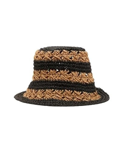 Steve Madden Women's Merla Bucket Hat, Natural Multi | Amazon (US)
