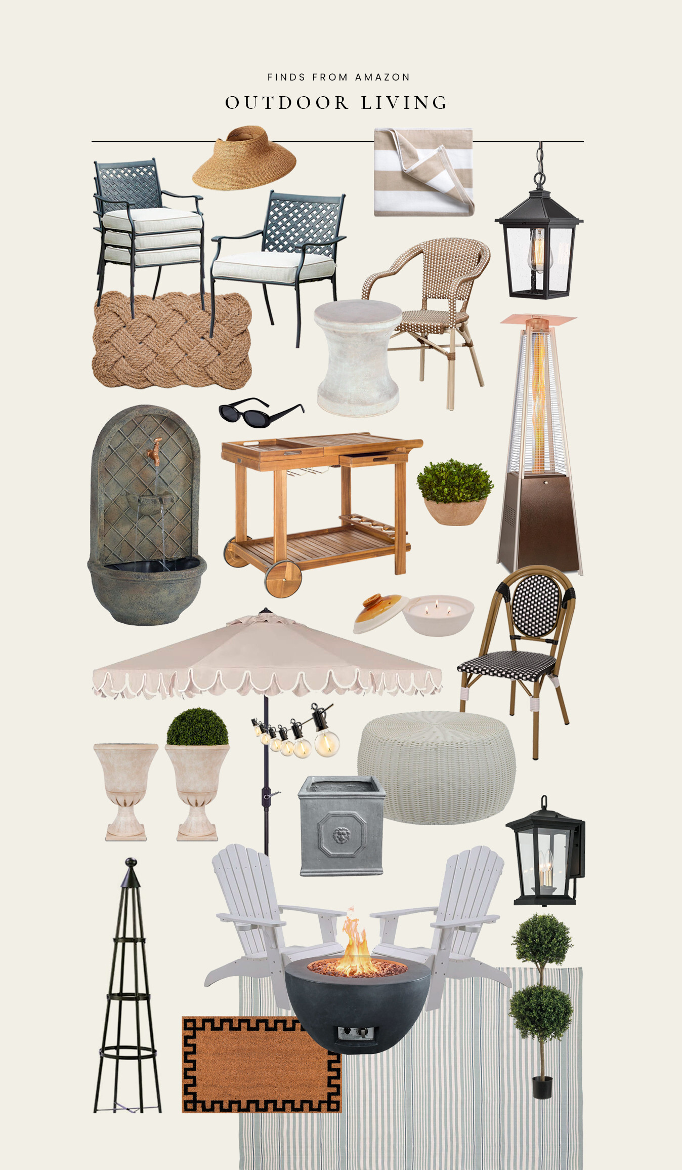 Outdoor Living & Decor Finds from Amazon
 

 #LTKSeasonal #LTKHome #LTKFindsUnder100