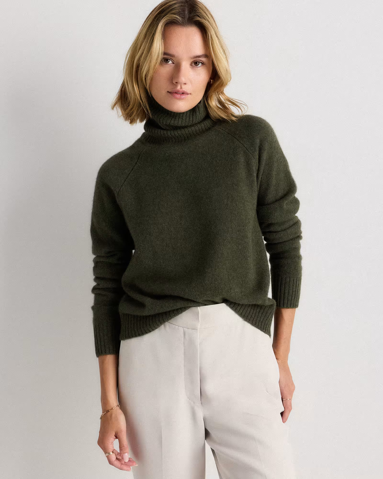 100% Yak Wool Turtleneck Sweater | Quince