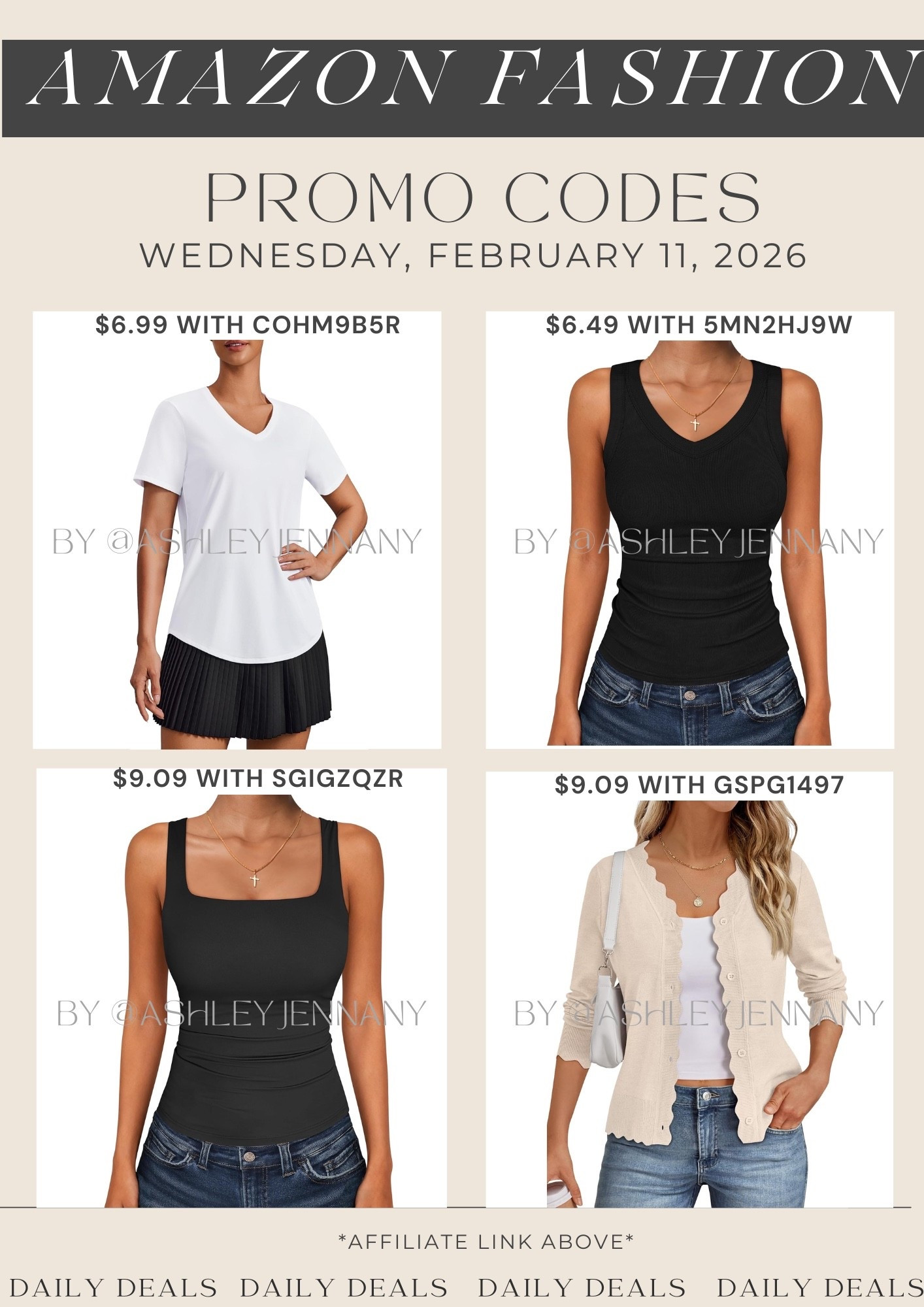 Amazon fashion deals 

#LTKMidsize #LTKSaleAlert