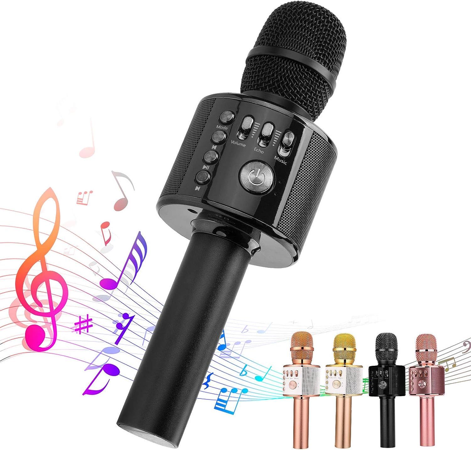 Ankuka Karaoke Wireless Microphone Bluetooth, 3 in 1 Multi-Function Handheld Karaoke Machine for ... | Amazon (US)