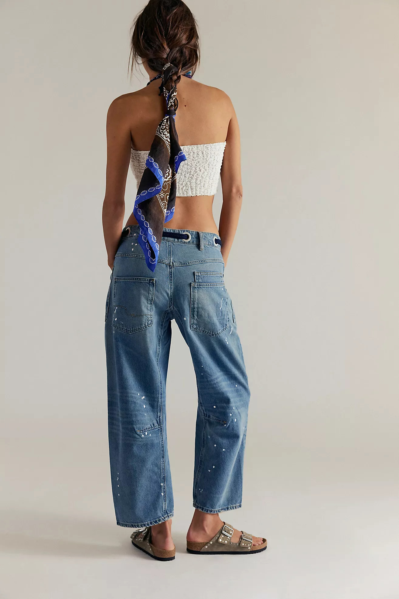 We The Free Moxie Pull-On Barrel Jeans | Free People (Global - UK&FR Excluded)