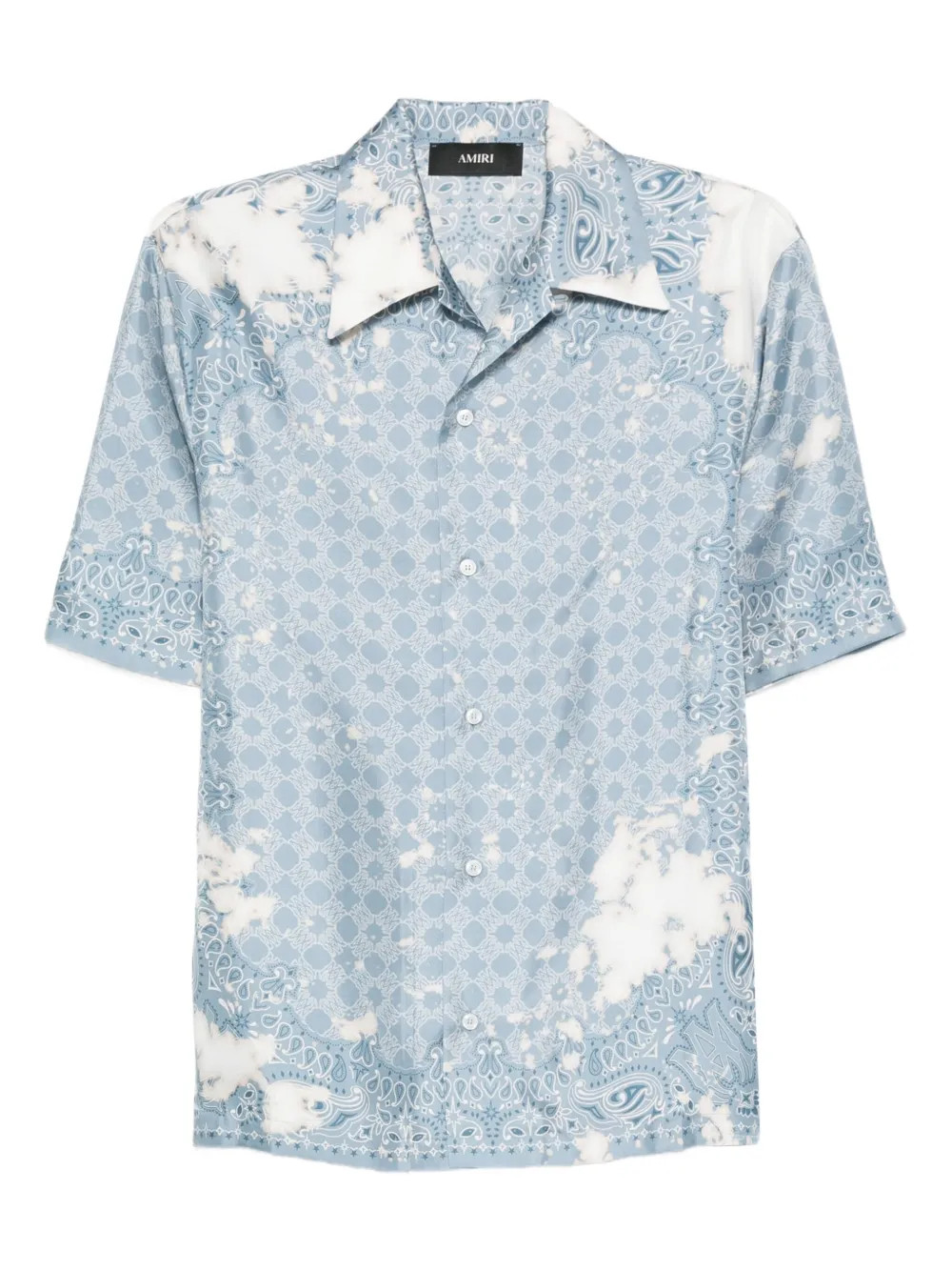 paisley-patterned silk shirt | Farfetch Global