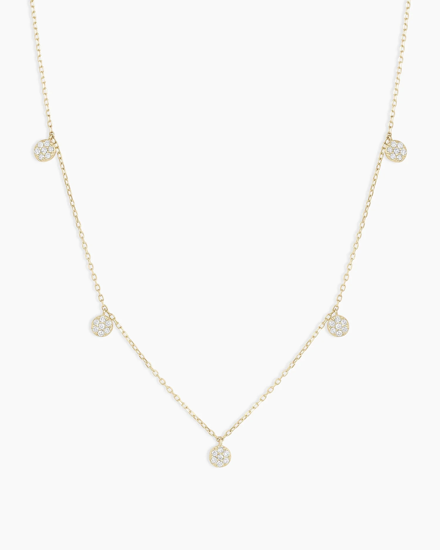 Diamond Pavé Flutter Necklace | gorjana