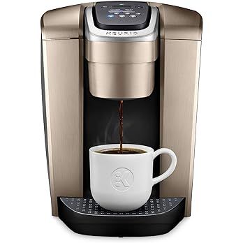 Keurig K-Elite Single Serve K-Cup Pod Coffee Maker, Brushed Gold | Amazon (US)