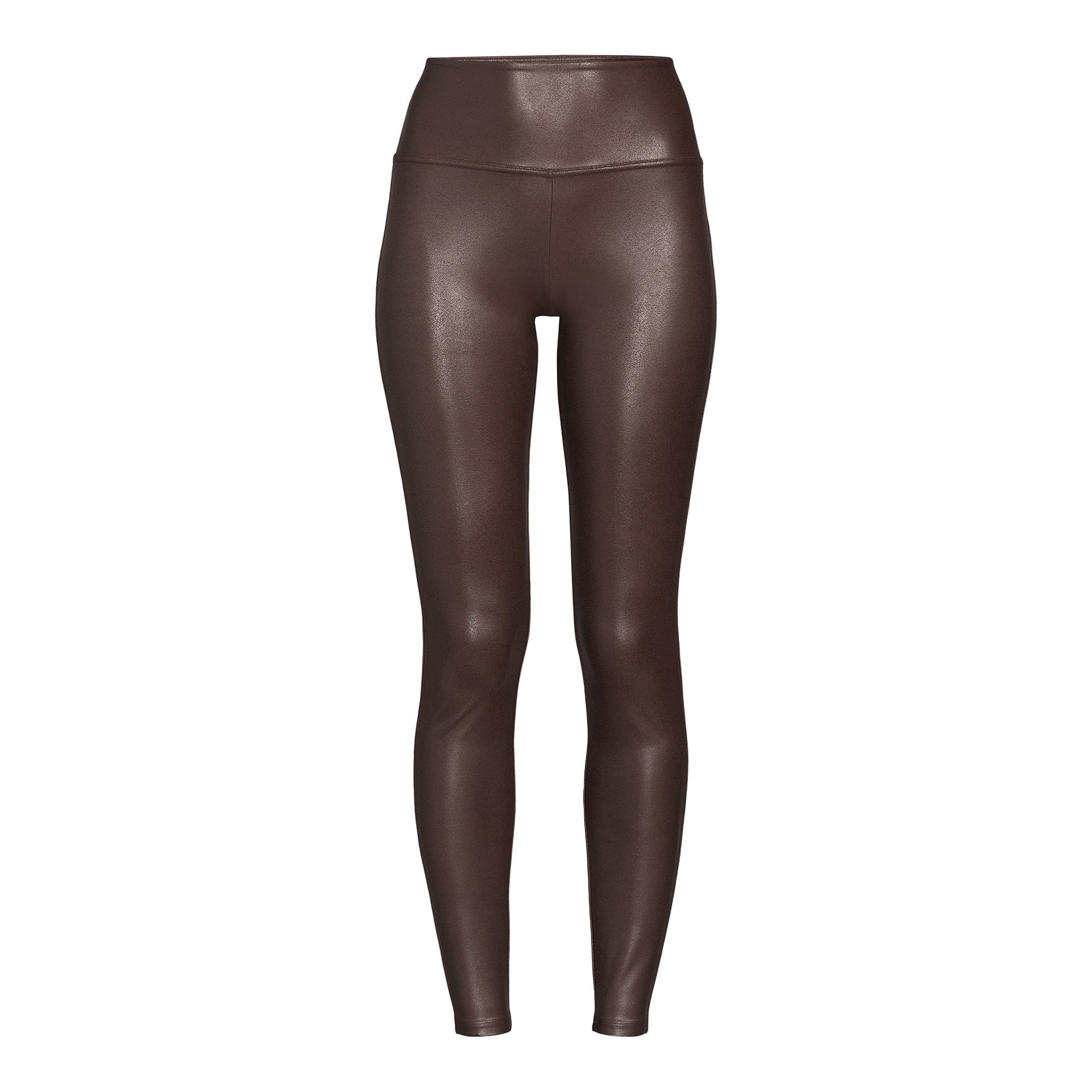 Time and Tru Women's Faux Leather Leggings, Sizes S-3XL | Walmart (US)