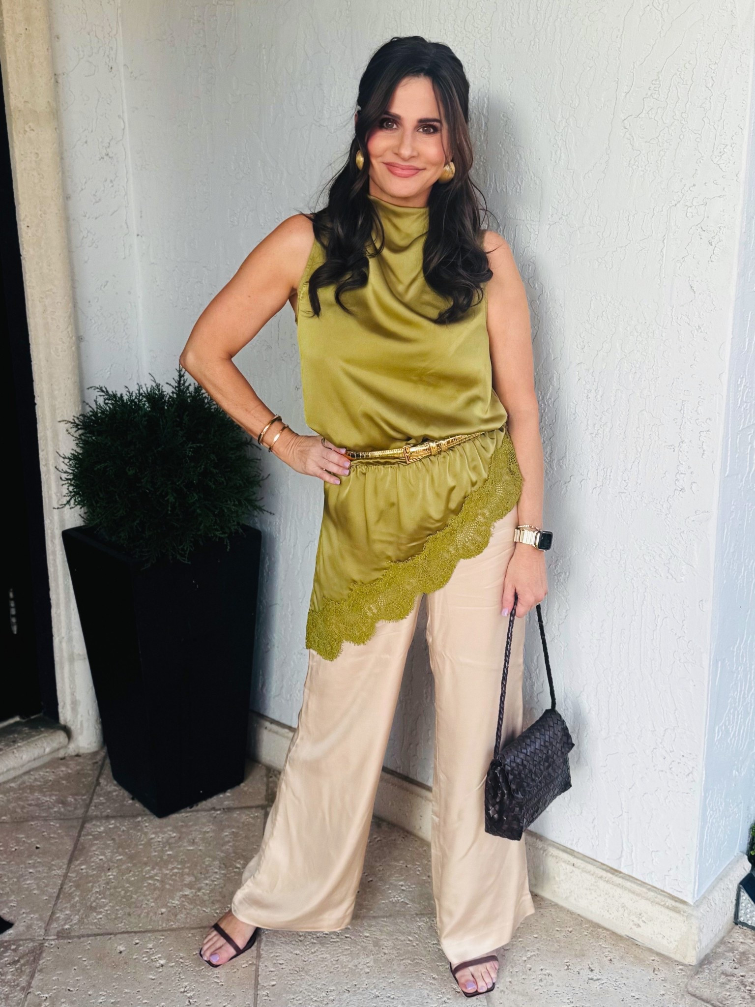 This is one of my favorite looks of the season. Rip is a sm ( has great lace detail and pants are easy pull on ones wearing an XS. #lacedetailtop #springstyle #springouttinglook #datenightlook #gno 

#LTKOver40 #LTKgrwm #LTKPetite

#LTKOver40 #LTKSaleAlert #LTKPetite