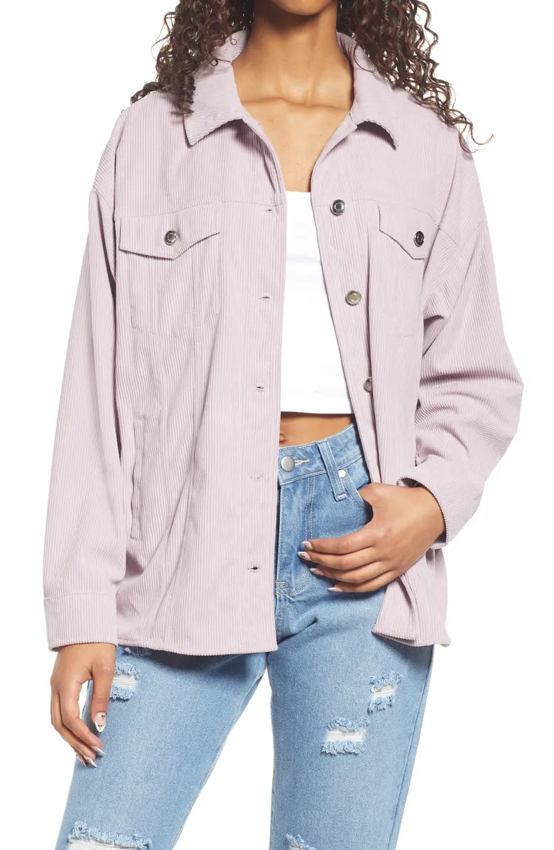 Corduroy Shirt Jacket | Nordstrom