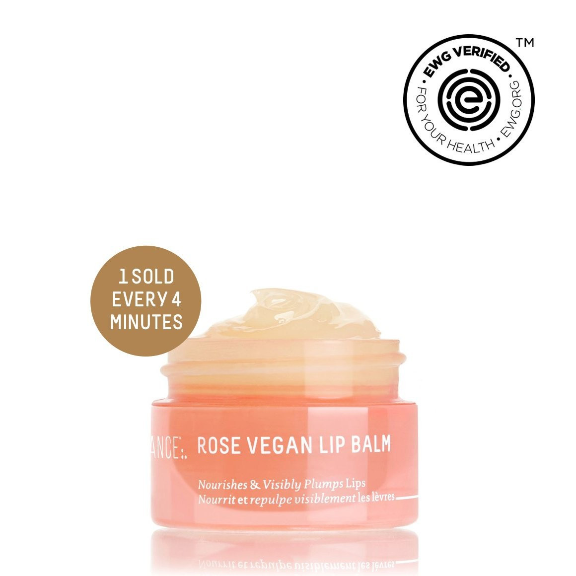 Squalane + Rose Vegan Lip Balm | Biossance (US)