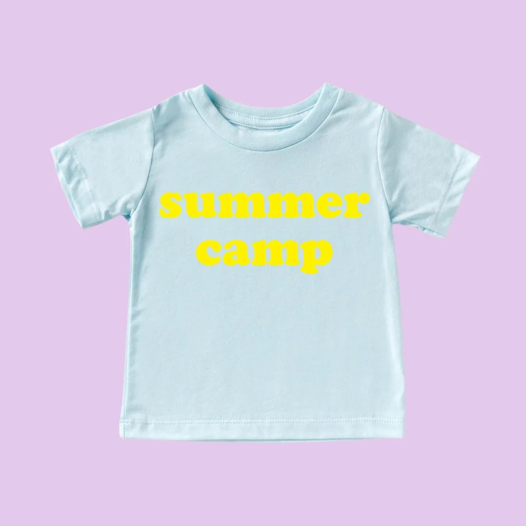 Summer Camp Toddler Shirt, Kid Graphic Shirt, Toddler Shirt, Summer Break Kids Shirt, Vacation Sh... | Etsy (US)