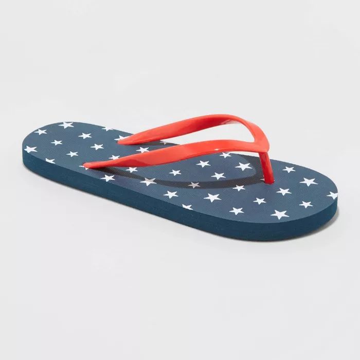 Sam Americana Slip On Flip Flop Sandals - Cat & Jack™ Navy | Target