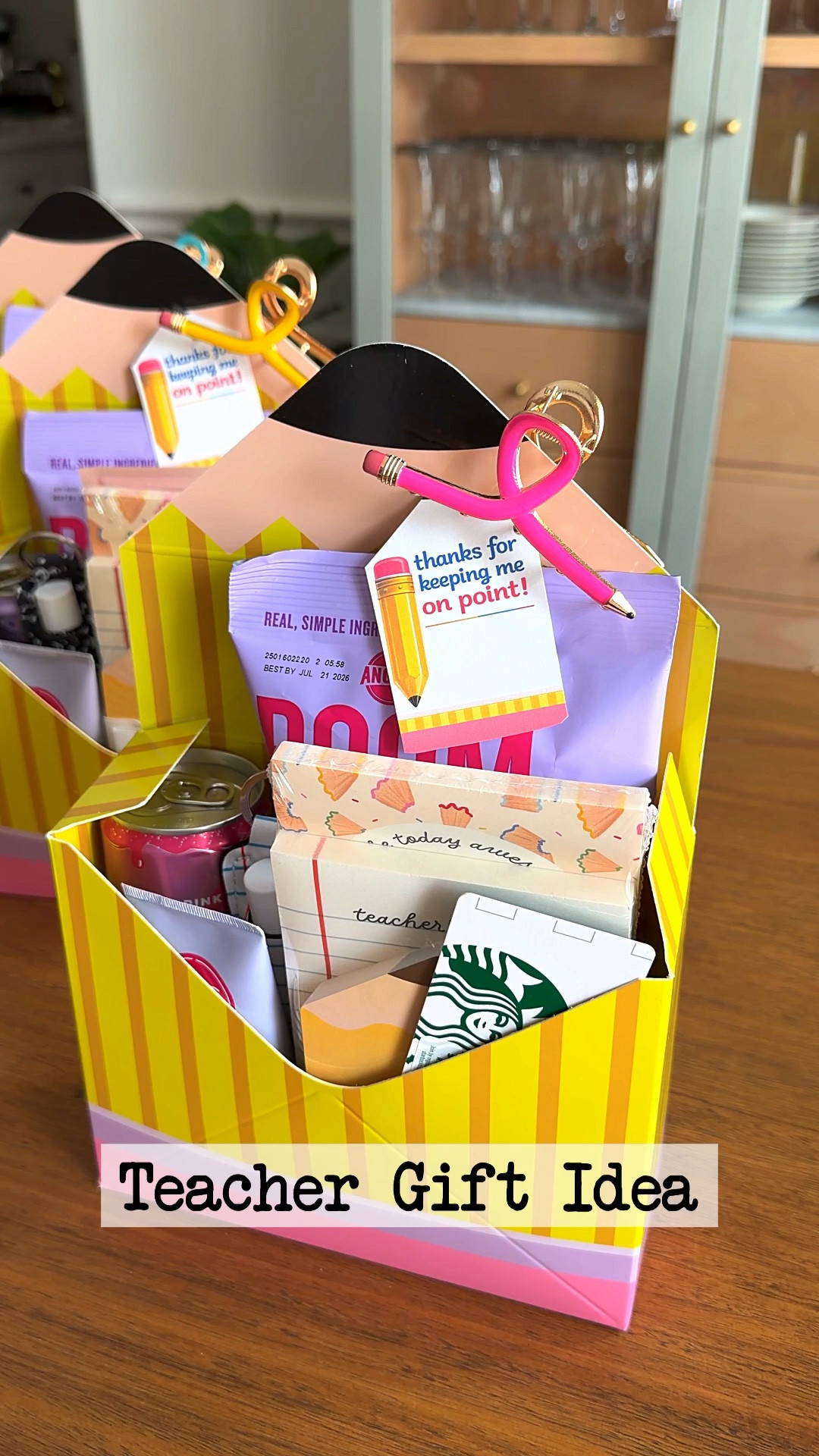 Teacher appreciation gift idea✏️
Find the free printable pencil gift tag at crispcollective.org
.


#LTKmomlife #LTKSeasonal #LTKKids