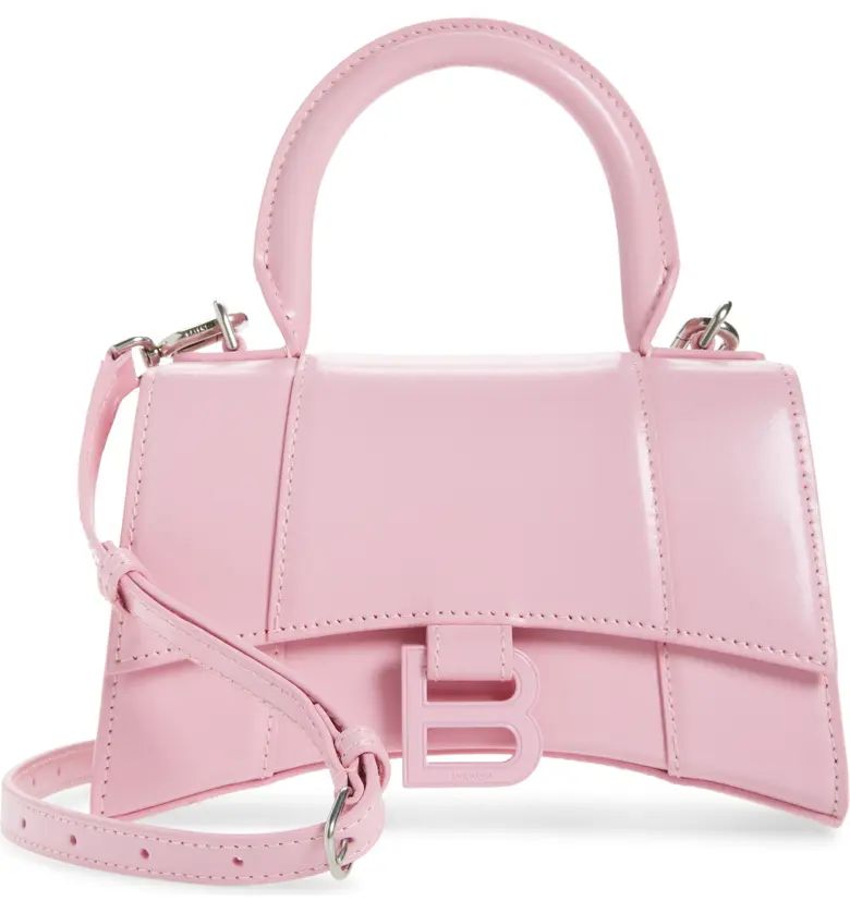 Balenciaga Extra Small Hourglass Leather Top Handle Bag | Nordstrom | Nordstrom