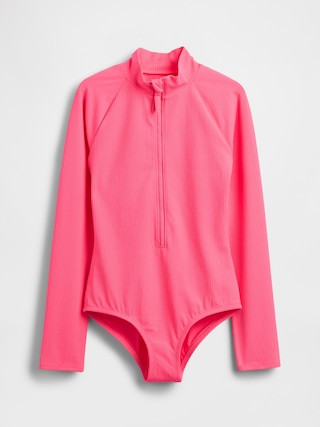 Kids Rash Guard One-Piece Swimsuit | Gap (CA)