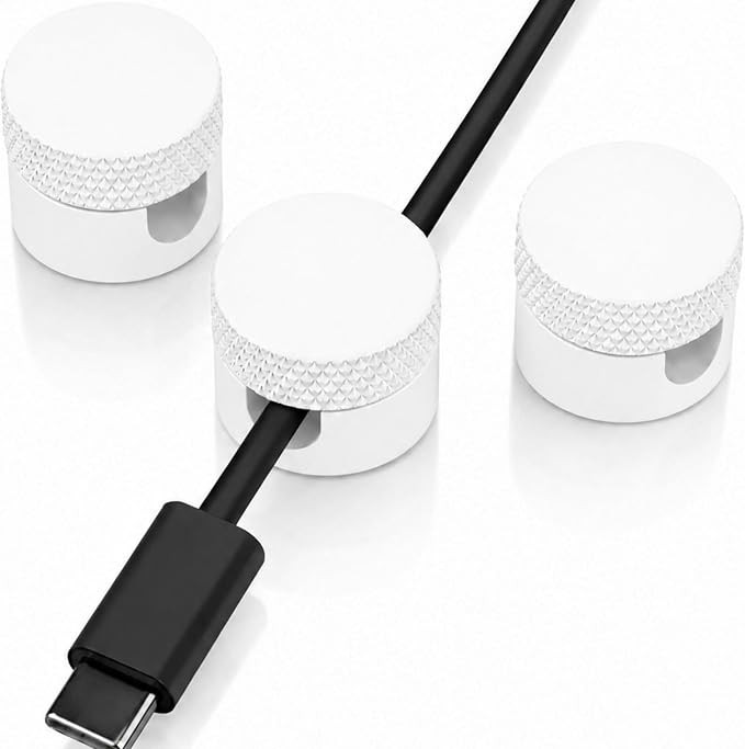 3PCS Premium Cord Holder for Nightstand, Computer Cord Organizer for Desk, Appliance Cord Organiz... | Amazon (US)