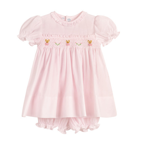 Girls Easter Bunny Smocked Dress | Feltman Brothers