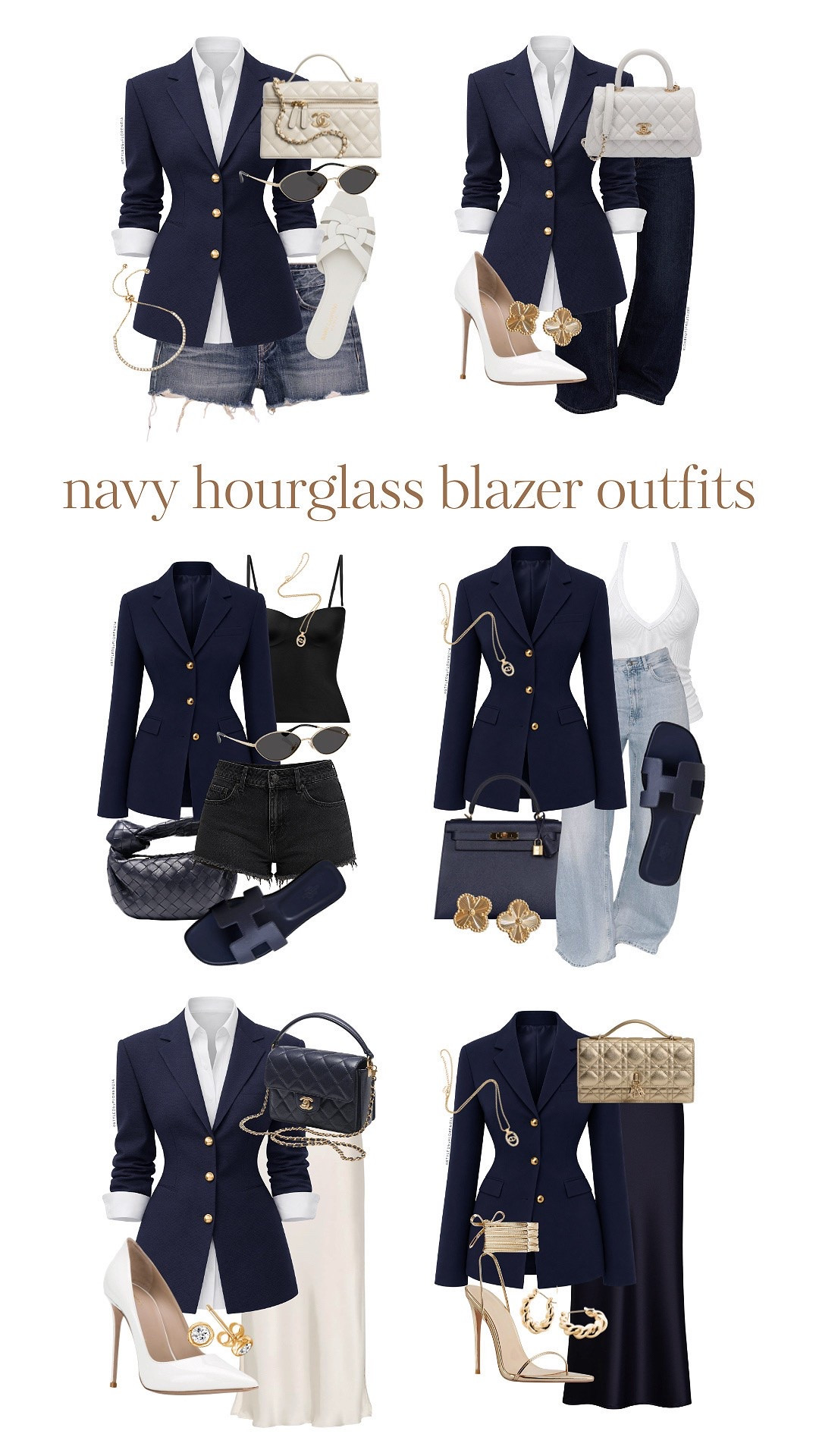 This hourglass blazer comes in navy & it’s perfect for everyday elegant looks👌🏽
