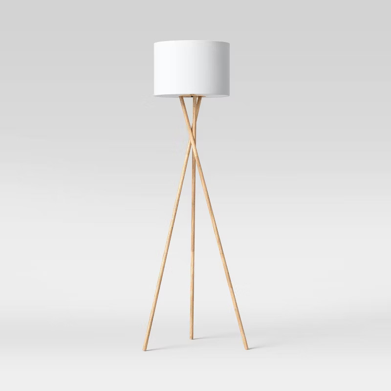 Modern Tripod Floor Lamp Natural - Threshold™ | Target