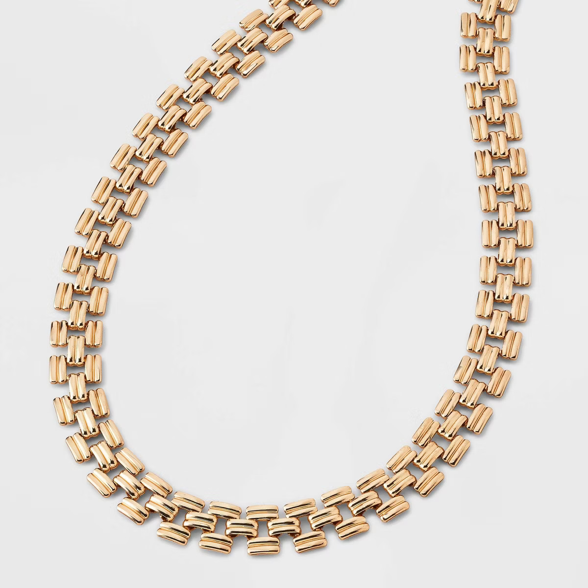 Watchband Chain Necklace - A New Day™ Gold | Target